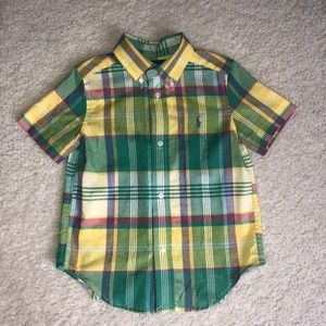 Bundle- Boys short sleeve button down shirts